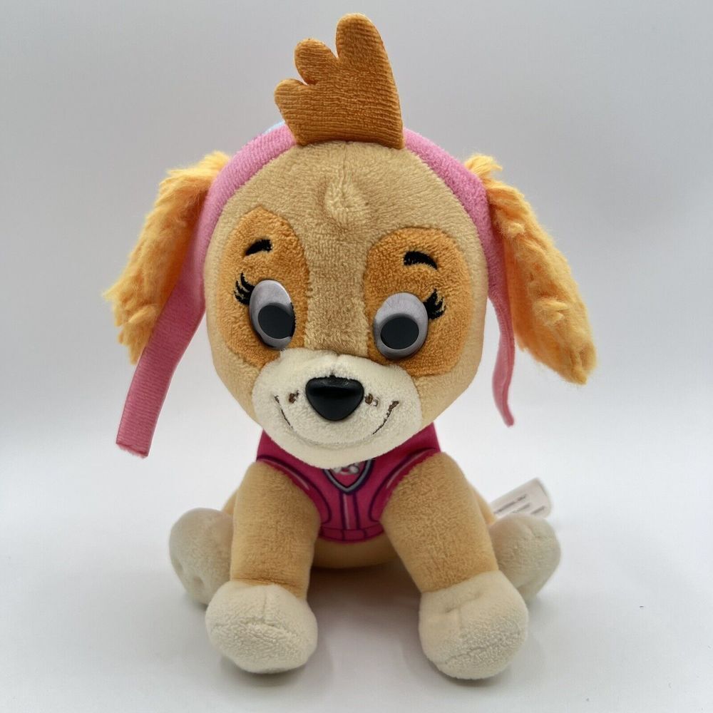 Paw‎ Patrol Cute Skye / Stella Puppy Dog 6" Plush Spin Master Stuffed Animal Toy